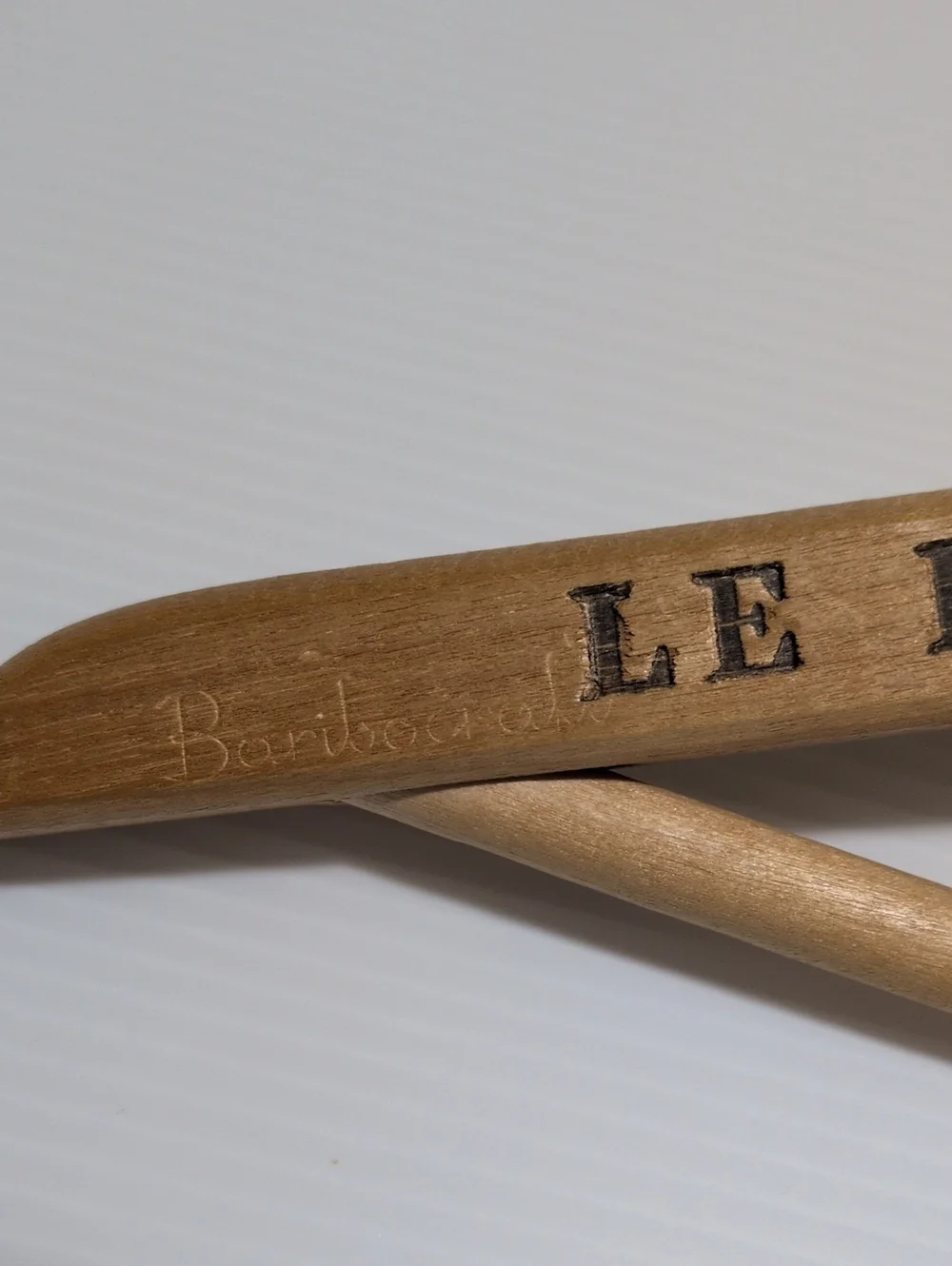 Vintage Baribocraft Queen Elizabeth Wooden Hanger